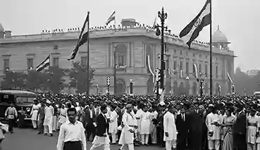 British Parliament document announcing the Indian Independence Act of 1947