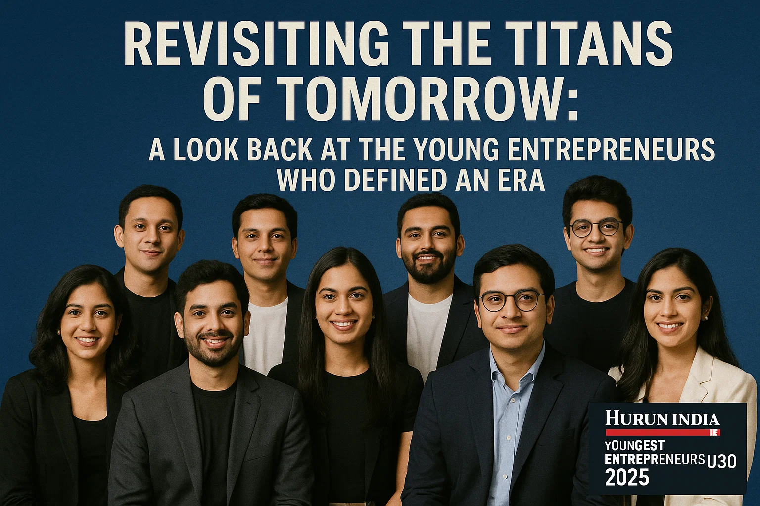 A group of young entrepreneurs engaged in a discussion