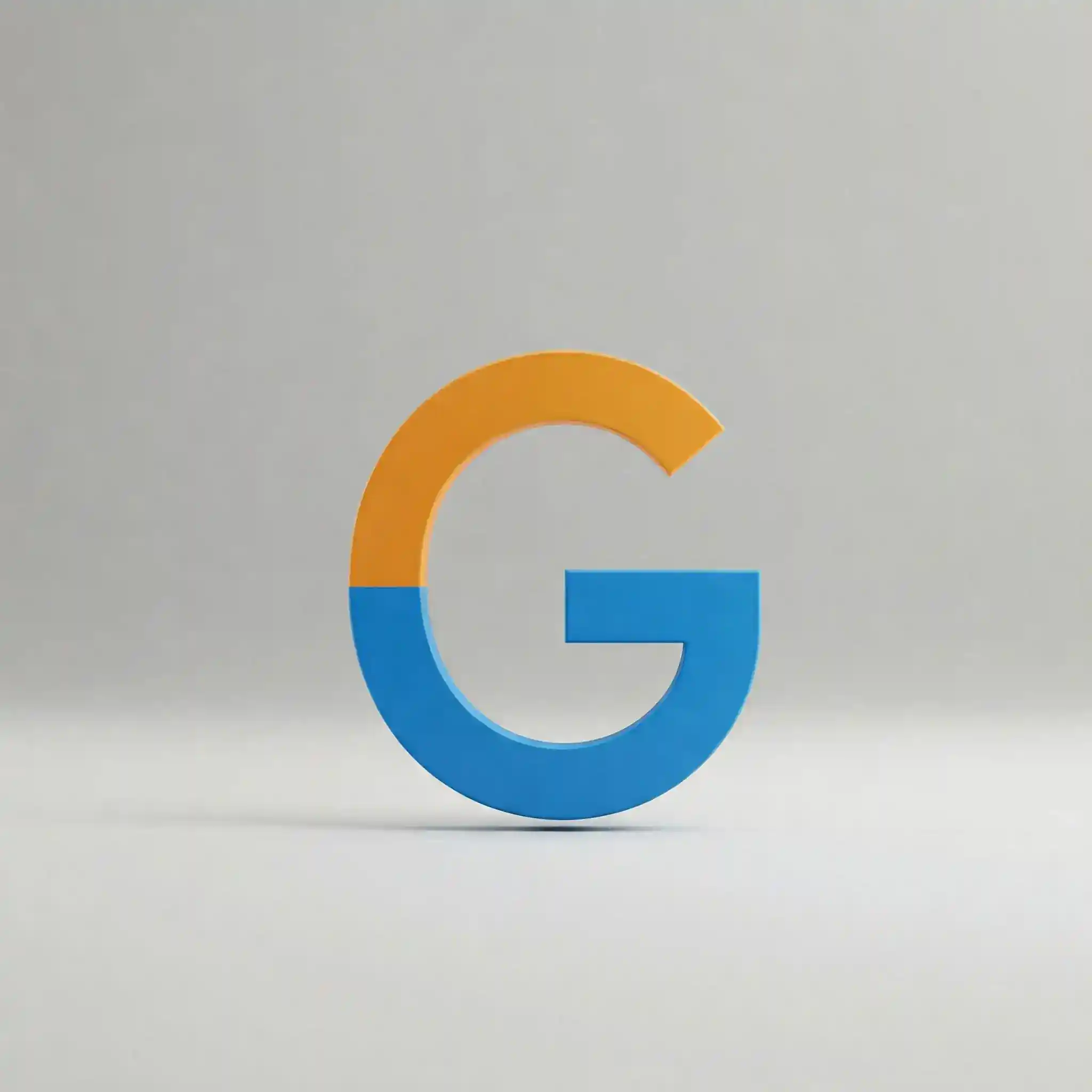 Updated Google G logo with gradient colors